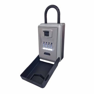 KEY LOCK BOX SATIN CHROME