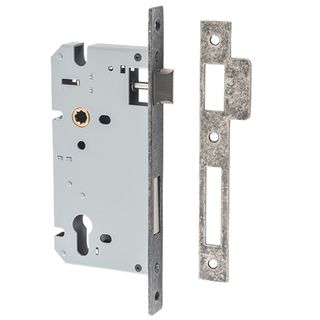 RESIDENTIAL MORTICE LOCKS Distressed Nickel