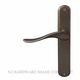 DOOR FURNITURE DARK ROMAN BRASS