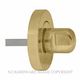 TURN KNOB ASSEMBLIES UNLACQUERED BRASS