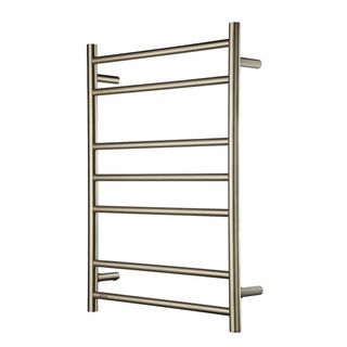 HEATED TOWEL RAILS BRUSHED BRASS