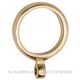 CURTAIN RING POLISHED BRASS