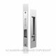 SLIDING DOOR PRIVACY SETS CHROME PLATE