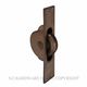 SASH PULLEY NATURAL BRONZE