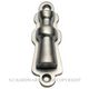 KEY HOLE ESCUTCHEONS SATIN CHROME