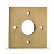 ADAPTOR PLATES BRUSHED BRASS