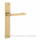 DOOR FURNITURE BRUSHED BRASS