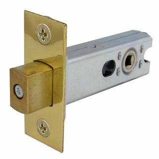 PRIVACY BOLTS UNLACQUERED BRASS