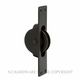 SASH PULLEY DARK ROMAN BRASS