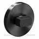 TURN KNOB ASSEMBLIES SATIN BLACK CHROME