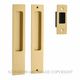 SLIDING DOOR PASSAGE SETS BRUSHED GOLD