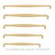 CABINET HANDLES BRUSHED GOLD