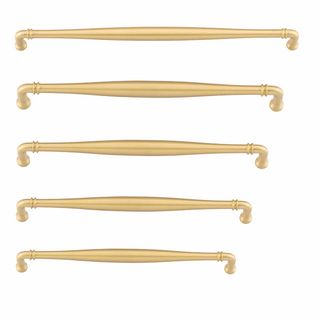 CABINET HANDLES BRUSHED GOLD