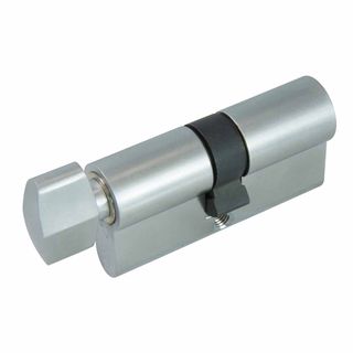 LOCK CYLINDERS SATIN CHROME