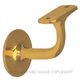 BANNISTER BRACKETS POLISHED BRASS