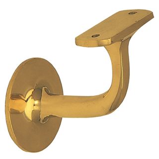 MILES NELSON 310 BANNISTER BRACKET BRASS PLATED