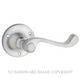 LEVER ON ROSE SATIN CHROME