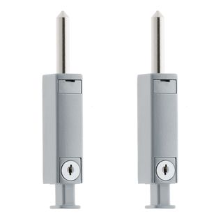 PATIO BOLTS SATIN CHROME