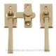 FRENCH DOOR FASTENERS POLISHED BRASS