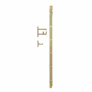 CASEMENT STAY UNLACQUERED BRASS