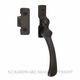 WEDGE FASTENERS DARK ROMAN BRASS