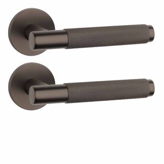 DOOR FURNITURE BRUSHED BRONZE