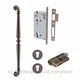 PULL HANDLE LOCK KITS SIGNATURE BRASS