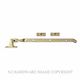 FANLIGHT STAY UNLACQUERED SATIN BRASS