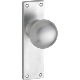 TRADCO VICTORIAN KNOB SATIN CHROME