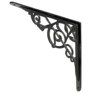 SHELF BRACKETS BLACK