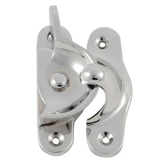 SASH WINDOW FASTENER CHROME PLATE