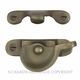 SASH WINDOW FASTENER ROMAN BRASS