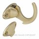 WINDOW SPUR FASTENERS UNLACQUERED SATIN BRASS