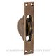 SASH PULLEY ANTIQUE BRASS