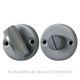 PRIVACY TURN SETS SATIN CHROME