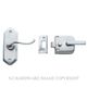 SCREEN DOOR LATCHES SATIN CHROME