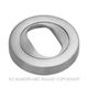 OVAL CYLINDER ESCUTCHEONS STAINLESS STEEL