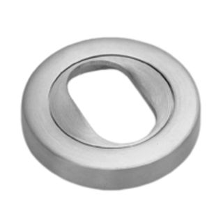 OVAL CYLINDER ESCUTCHEONS STAINLESS STEEL