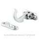 WINDOW SPUR FASTENERS SATIN CHROME