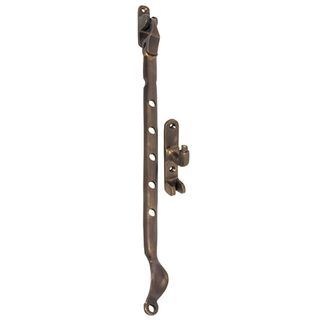 CASEMENT STAY ANTIQUE BRASS