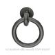 CABINET RING PULLS BLACK