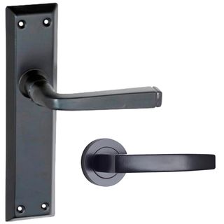 DOOR FURNITURE BLACK