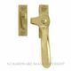 SPLIT RAIL FASTENERS UNLACQUERED BRASS