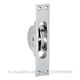 SASH PULLEY SATIN CHROME