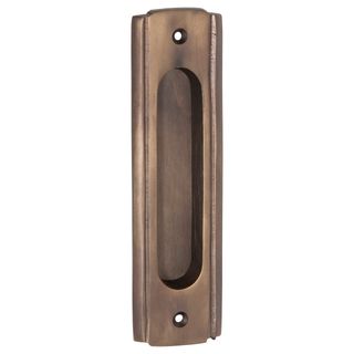 SLIDING DOOR HARDWARE ANTIQUE BRASS