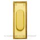 FLUSH PULLS POLISHED BRASS