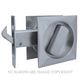 PRIVACY LATCH SATIN CHROME