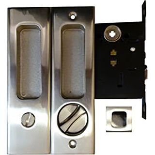 PRIVACY LATCH SATIN NICKEL