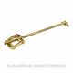 PRESTON FANLIGHT OPENERS POLISHED BRASS