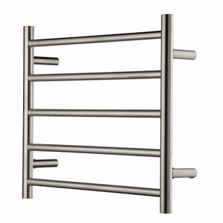 HEATED TOWEL RAILS BRUSHED NICKEL